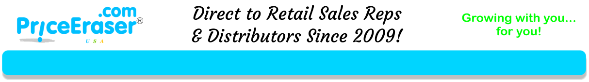 Direct to Retail Sales Reps & Distributors Since 2009!